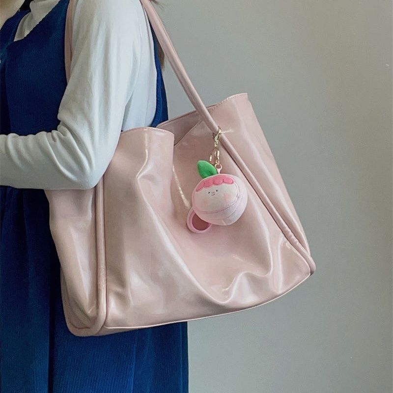 Sweet big bag female  new trendy fashion spring and summer tote bag student class large-capacity shoulder commuter bag