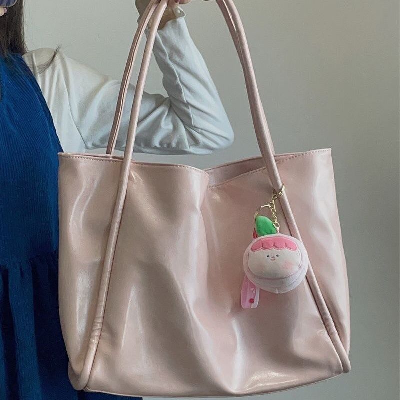 Sweet big bag female  new trendy fashion spring and summer tote bag student class large-capacity shoulder commuter bag