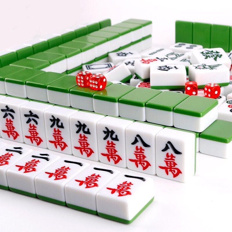 家用麻将 手搓麻将牌 大号四川麻将108 广东麻将136 东北麻将112