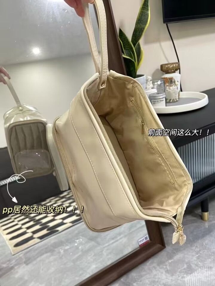 化妝包女旅行便攜隨身外出李佳琪專用ins 雲朵雙層洗漱化妝收納包
