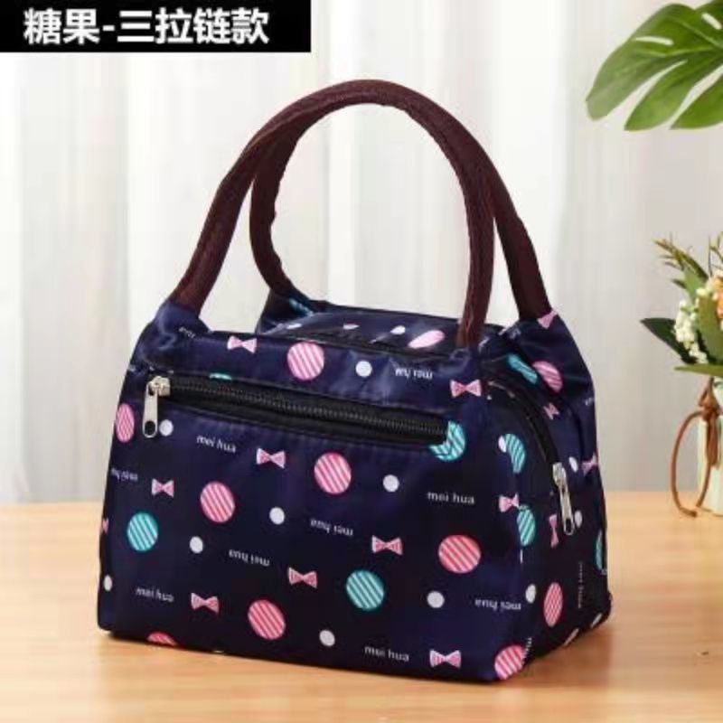 Bags Women's Handbags Waterproof Oxford Cloth Lunch Box Bags Lunch Bags Cosmetic Bags Mummy Bags Small Cloth Bags for Work and Shopping