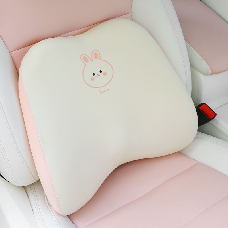 汽车头枕护颈枕车用靠枕可爱枕头卡通记忆棉运动座椅车上睡觉神器