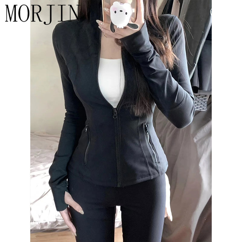MORJIN pure desire wind hot girl black sun protection clothing women's outerwear summer Korean version slim slim long-sleeved jacket