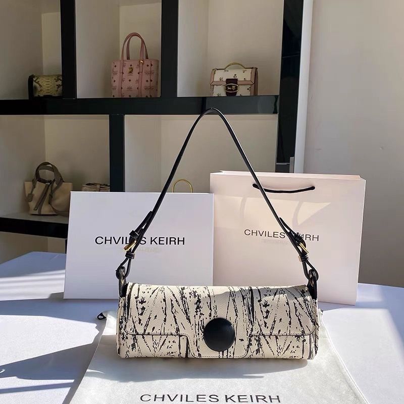 CHVILIRH女包小眾設計法棍包包2022新款百搭腋下包高級感單肩