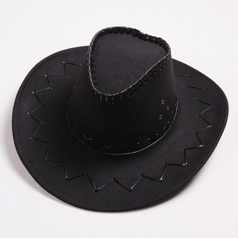 Western cowboy hat female summer travel camping outdoor American hot girl retro style knight hat fisherman hat male tide