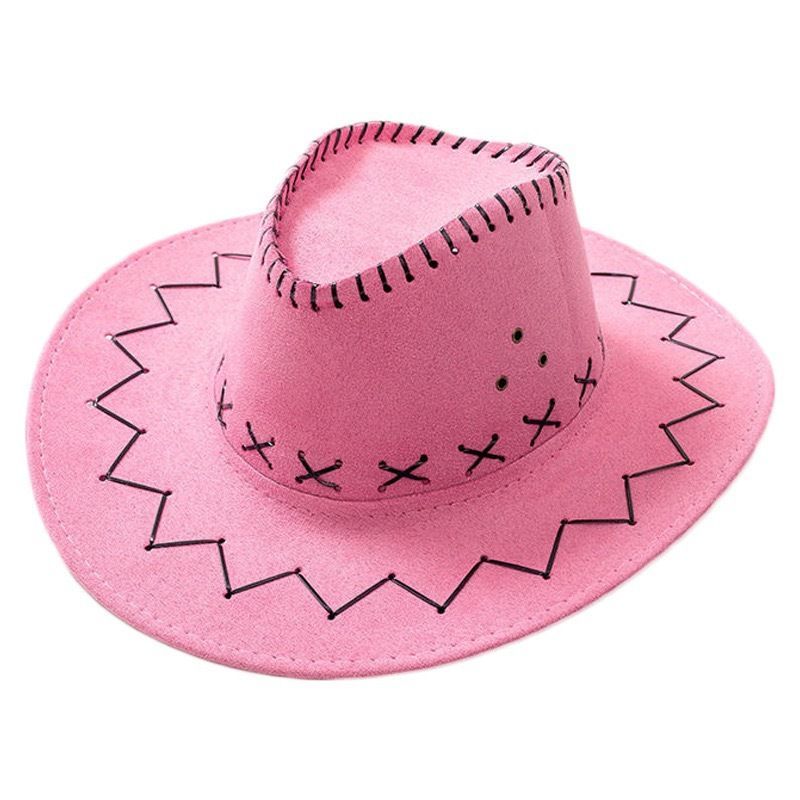 Western cowboy hat female summer travel camping outdoor American hot girl retro style knight hat fisherman hat male tide
