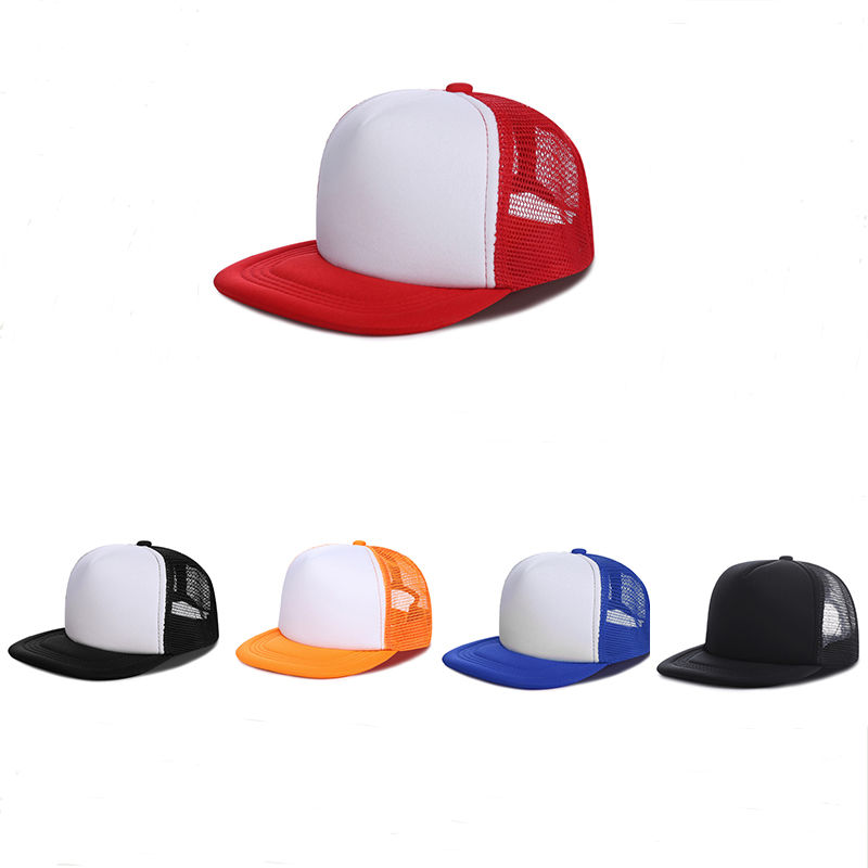 Chapéu de malha, chapéu de aba plana masculino e feminino, proteção solar de verão, proteção solar, respirabilidade, chapéu de sol versátil, ao ar livre_voghion.com