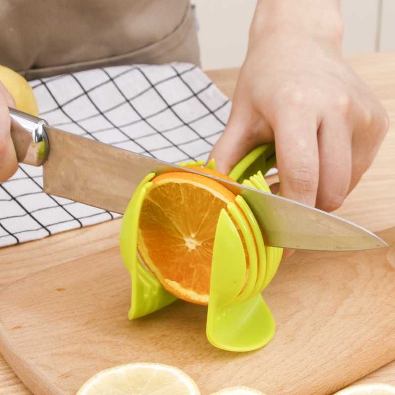 柠檬固定夹切柠檬片工具西红柿柠檬切割器柠檬切片神器花式薄片