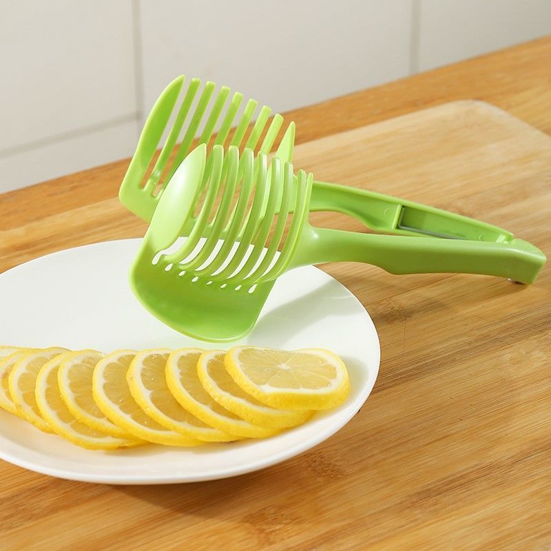 柠檬固定夹切柠檬片工具西红柿柠檬切割器柠檬切片神器花式薄片