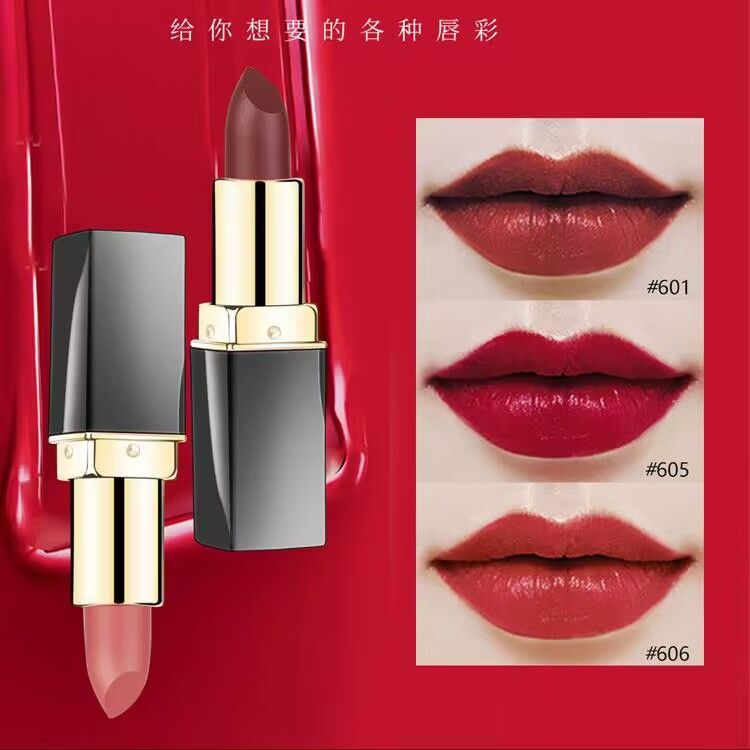 網紅同款正品口紅不掉色不沾杯防水學生大牌持久啞光霧面顯白唇膏
