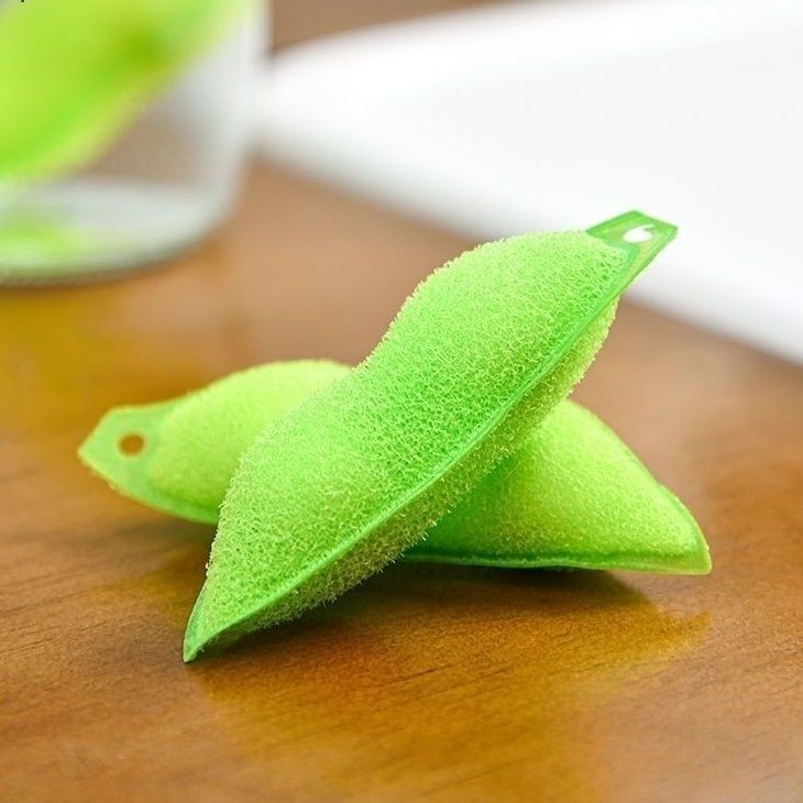 Pea pea brush, cup tool, glass milk bottle, small mouth magic cleaning sponge brush_voghion.com