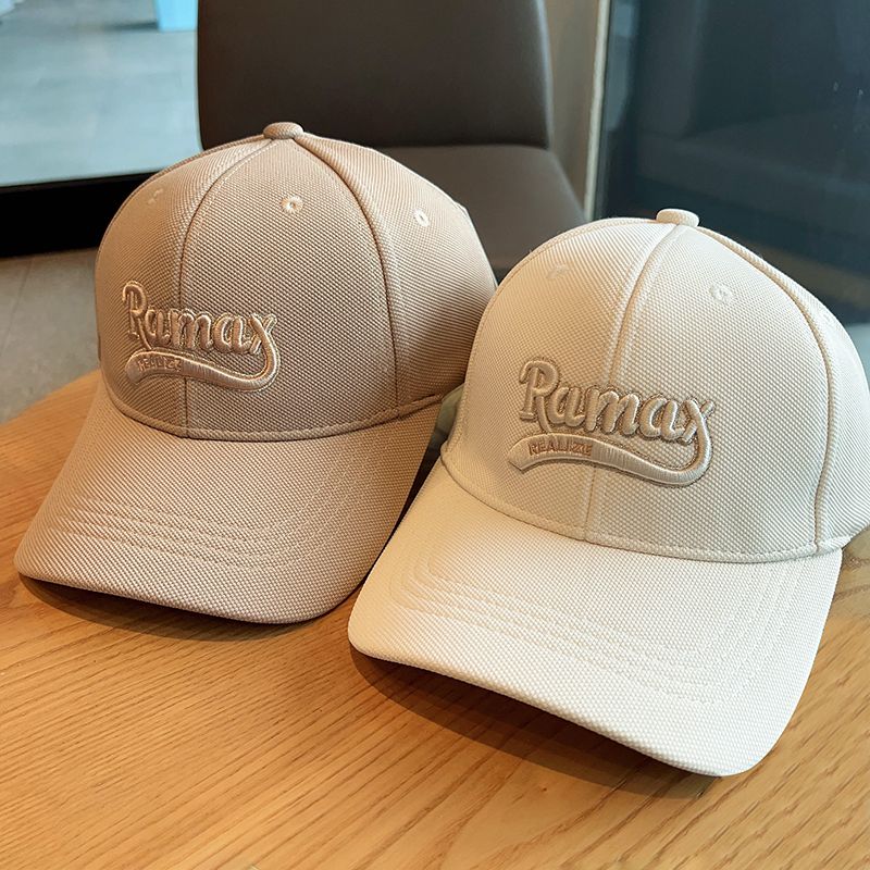 Hat Women's Summer Versatile Alphabet Baseball Hat Duck Tongue Hat Wide brim Show Face Small Duck Tongue Hat Fashionable_voghion.com