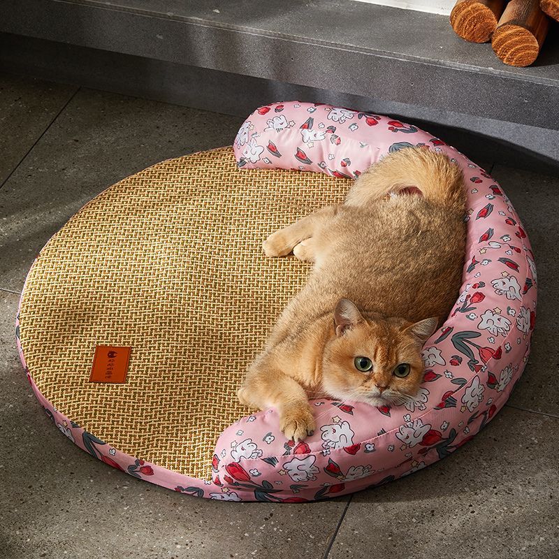 Cat's Nest Summer Mat Removable and Washable Cat's Nest Summer Bed Mat Four Seasons Universal Dog's Nest Pet Products