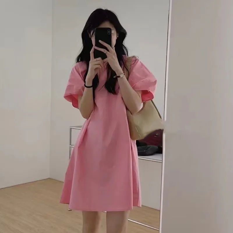 Spring and summer women's clothing 2023 new slightly fat mm thin French style gentle design sense niche pear-shaped figure dress