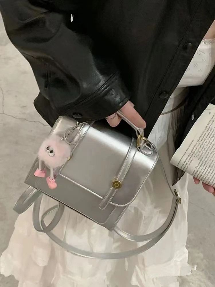 Korean backpack women's 2023 new trendy college style backpack multi-functional single shoulder handbag travel bag