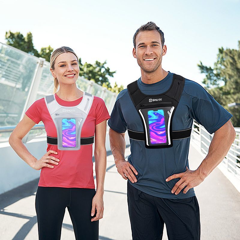 Shuge Marathon Running Chest Lightweight Breathable Vest Outdoor Sports Bag, Cross-Country Cycling Gear_voghion.com