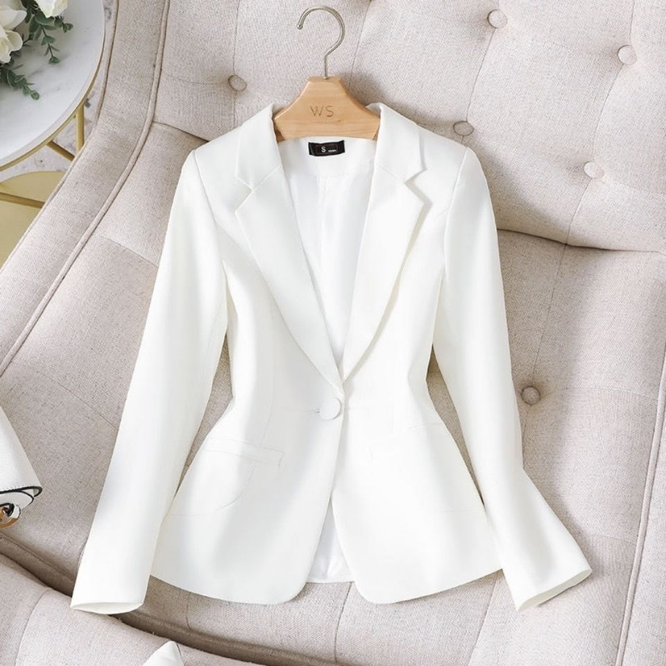 Small blazer women's 2023 spring and autumn new Korean style fashion casual short style slim high-end suit top trendy