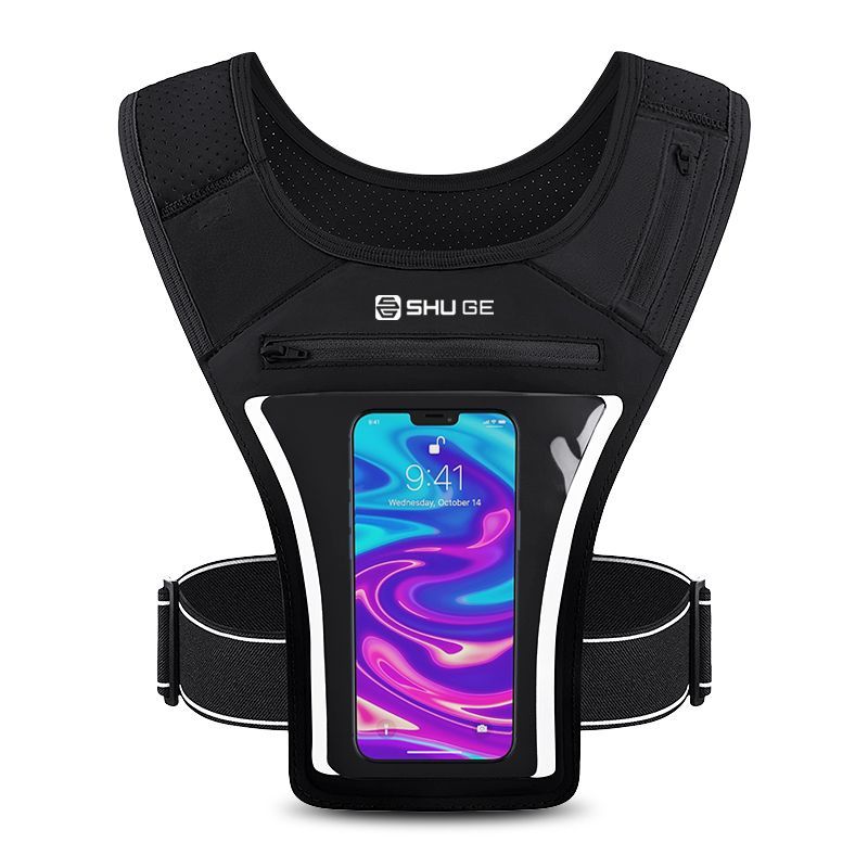 Chaleco ligero y transpirable Shuge para correr maratones, ideal para deportes al aire libre y ciclismo de montaña._voghion.com