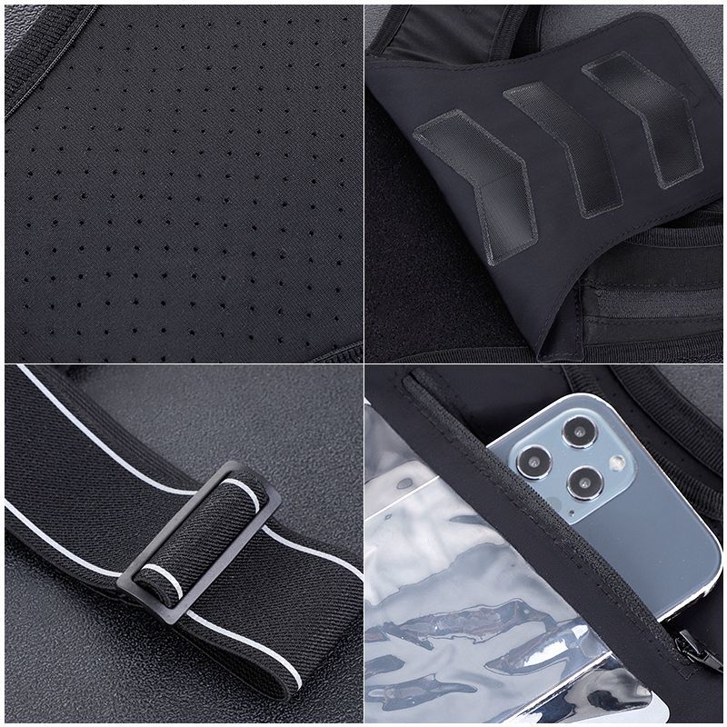 Chaleco ligero y transpirable Shuge para correr maratones, ideal para deportes al aire libre y ciclismo de montaña._voghion.com