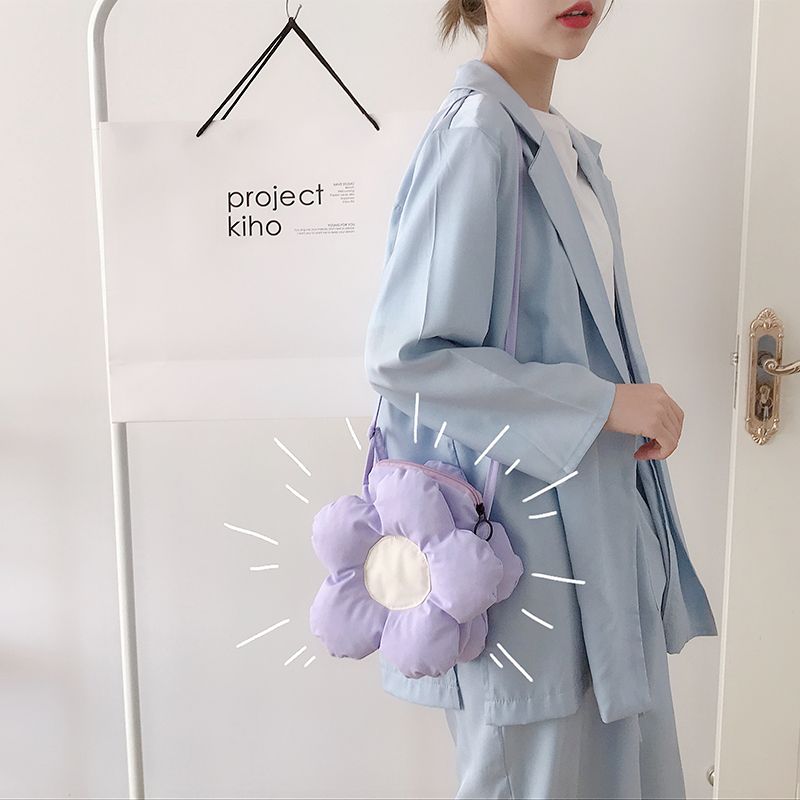 Borsa Tangtang/Nuova tracolla a fiore piccola, morbida e carina, borsa per cellulare per studentessa da donna_voghion.com