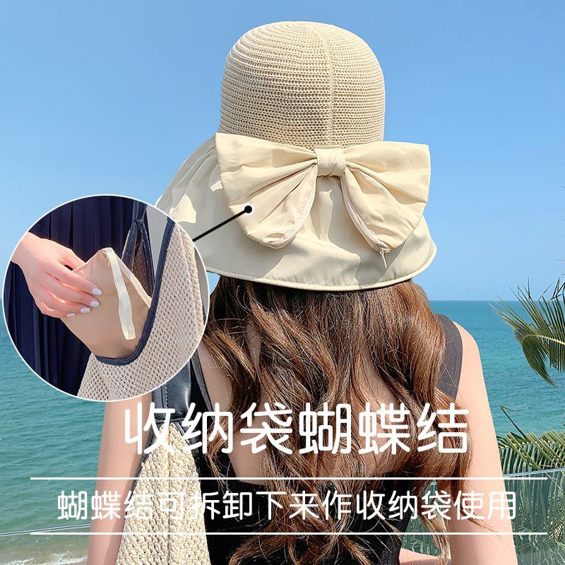 Fisherman hat foldable vinyl cover face sunscreen sun hat anti-ultraviolet sun hat women's face small big eaves hat