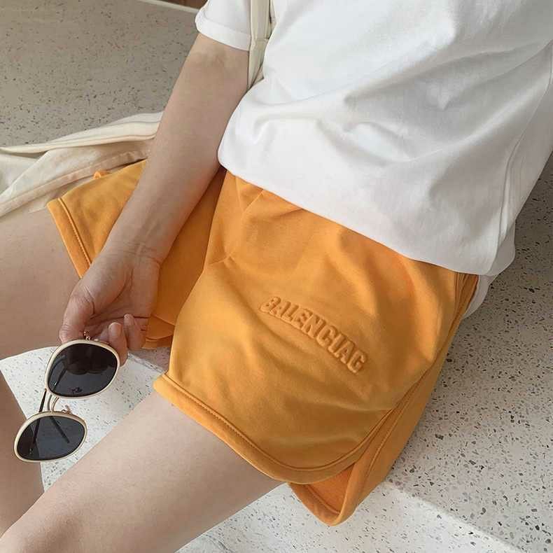Maternity belly support shorts, summer thin sports casual pants for women, fashionable safety pants, leggings, summer wear