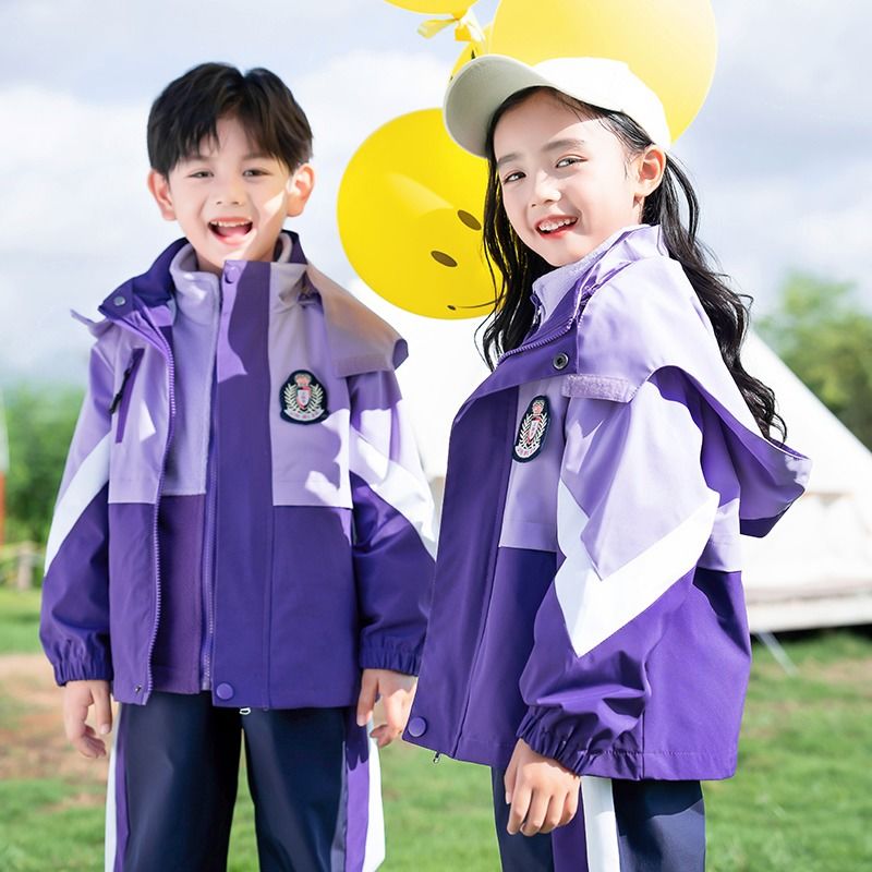 小学生校服套装秋装幼儿园园服毕业照男女儿童定制班服六一表演服