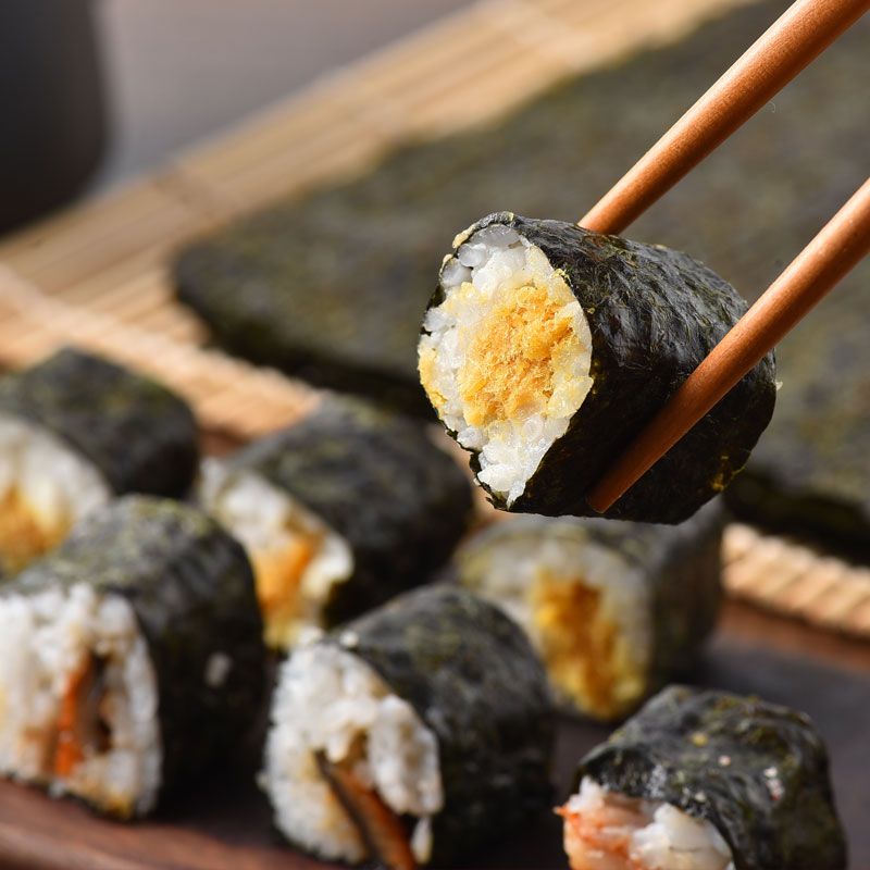 光庆寿司海苔炒紫菜包饭商用大片装饭团专用工具套装食材全套材料