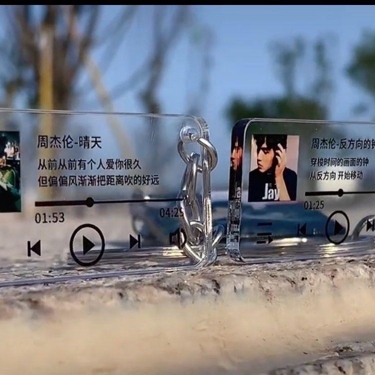JAY周杰伦专辑封面歌词钥匙扣挂件配饰应援粉丝周边周边纪念