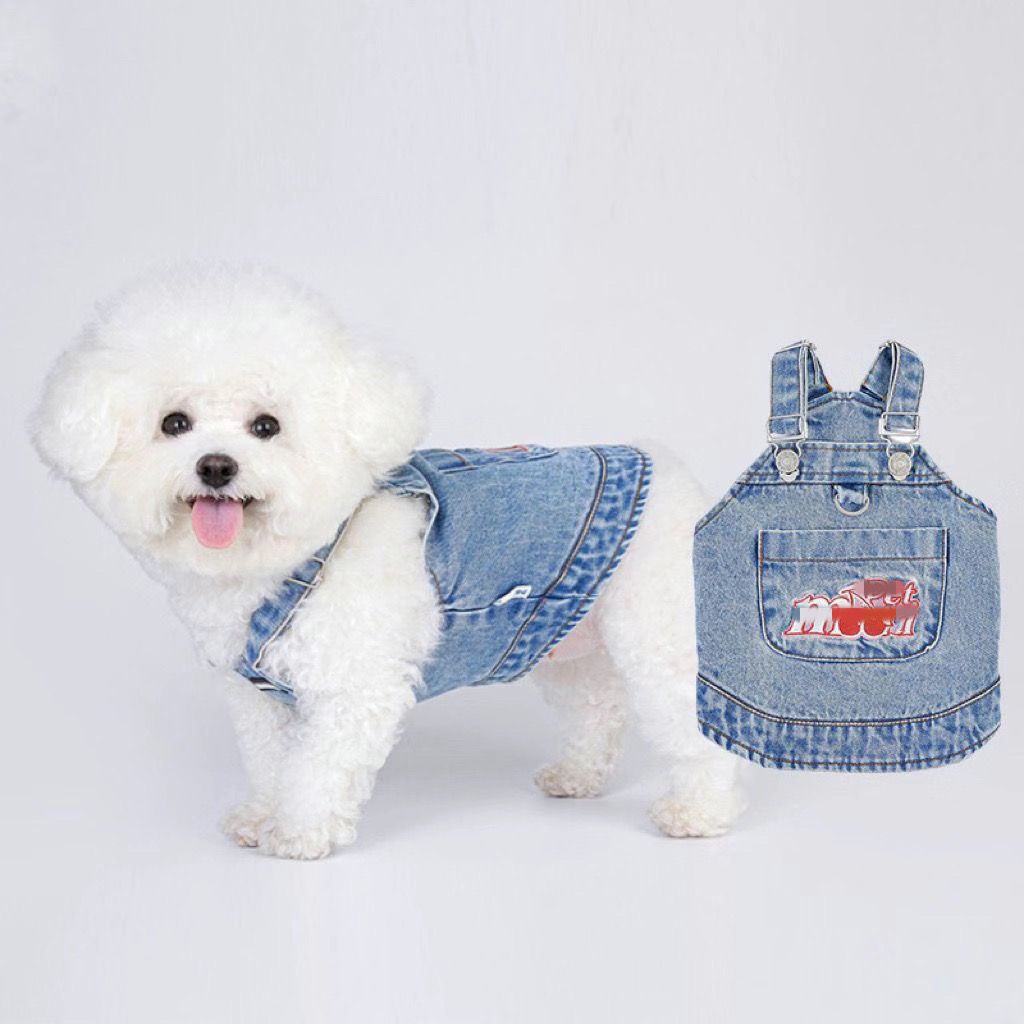Dog clothes spring and summer towable rope summer thin section Yorkshire than bear method dog pet cat clothing dog