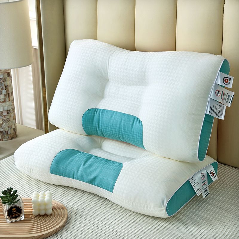 嘉之裳枕头枕芯单人助眠护颈枕可水洗家用枕头芯按摩枕居家学生枕