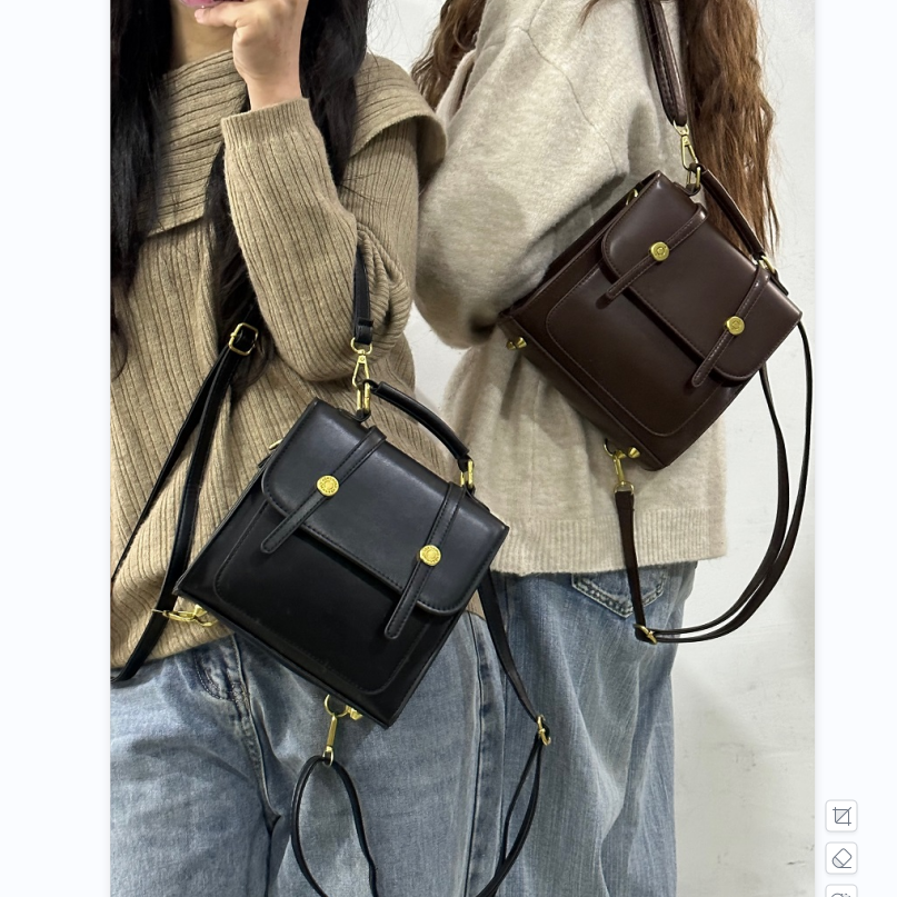 American retro buckle shoulders Messenger Oxford bag British commuting students three ways to carry Supplement TribeHOME