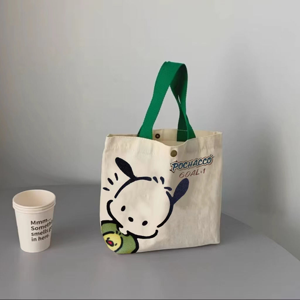 Canvas Damen, vielseitige Schultertasche der Sen-Serie, große Kapazität zum Tragen von Büchern, Pendlertasche für_voghion.com