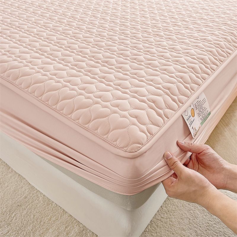 卡丝迪尔A类玉米纤维夹棉床笠单件防尘床罩床垫保护罩席梦思床套