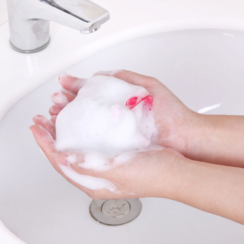 起泡网肥皂起泡袋子精油皂洁面专用皂网肥皂盒一体三合一发泡网