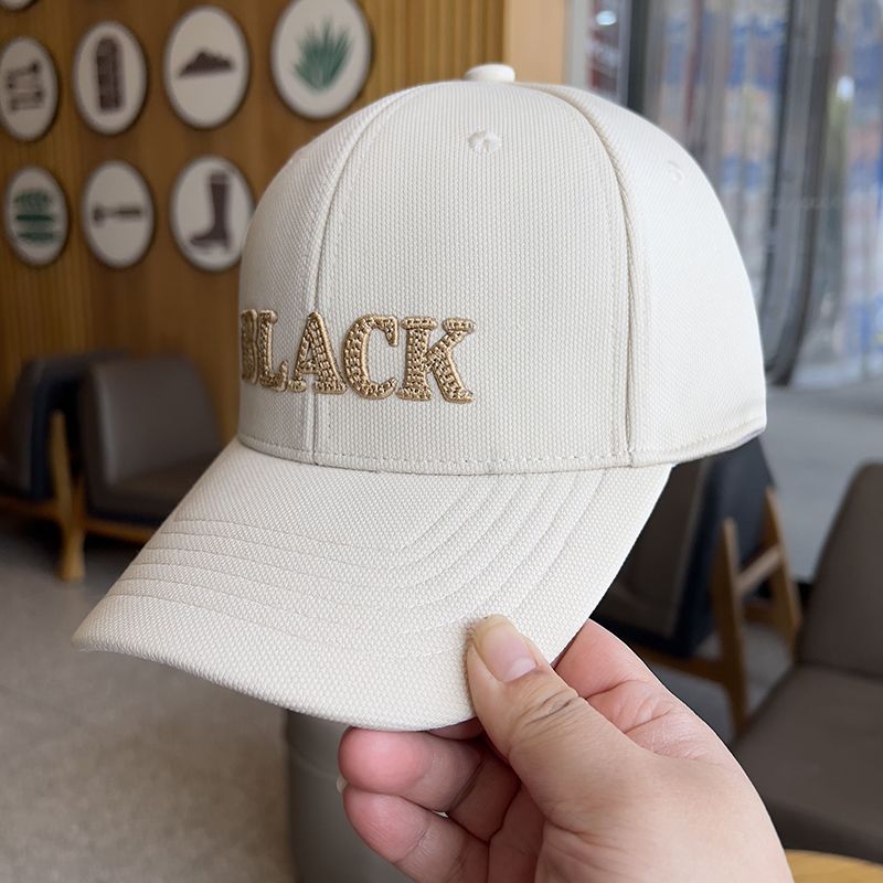 This year's new hat, women's hard top baseball hat, women's face deepened, small curved brim, sunshade cap trend for_voghion.com