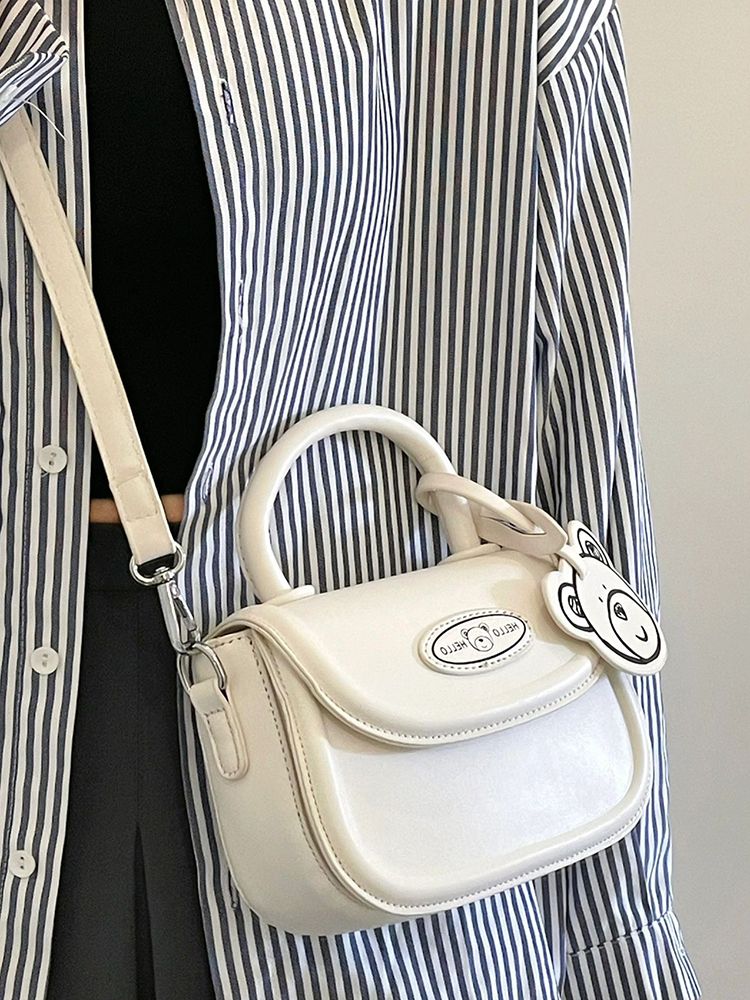 Spring and summer small bags for women 2023 new trendy Korean saddle bag versatile ins single shoulder crossbody bag niche armpit bag