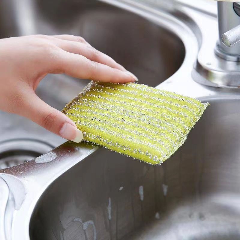 加厚抹布洗刷大王百洁布厨房刷碗布家用清洁耐用不沾油洗碗海绵擦