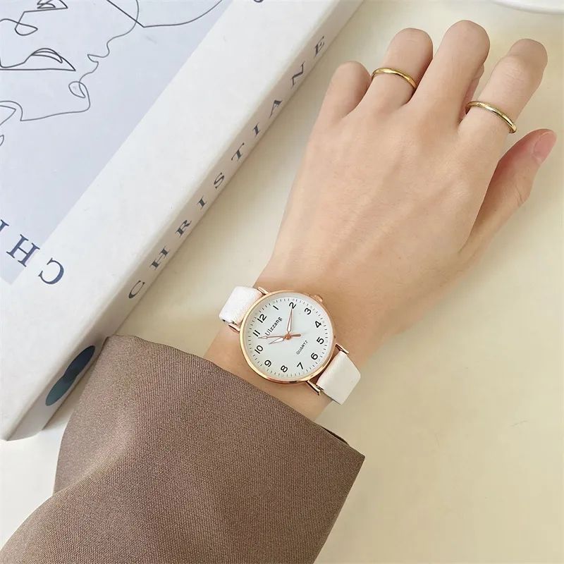 Montre analogique pour étudiants design simple et élégant_voghion.com