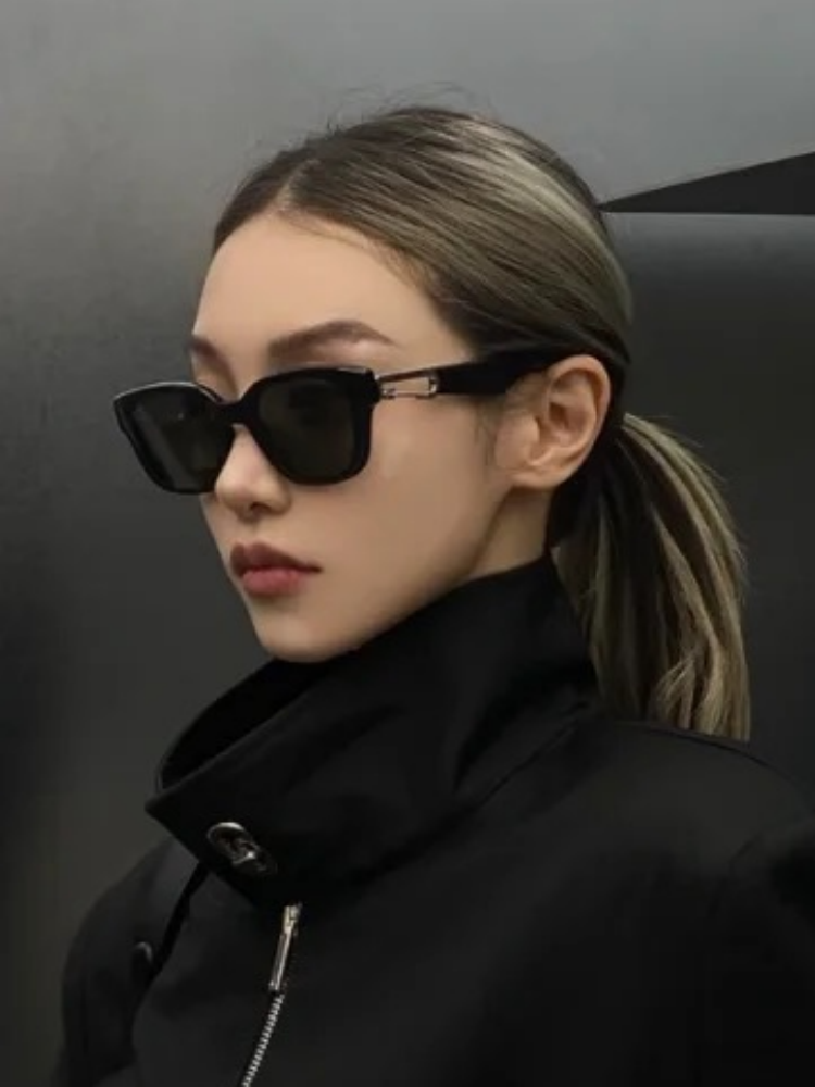 Gafas de sol para mujer forma cuadrada redondeada protección uv_voghion.com