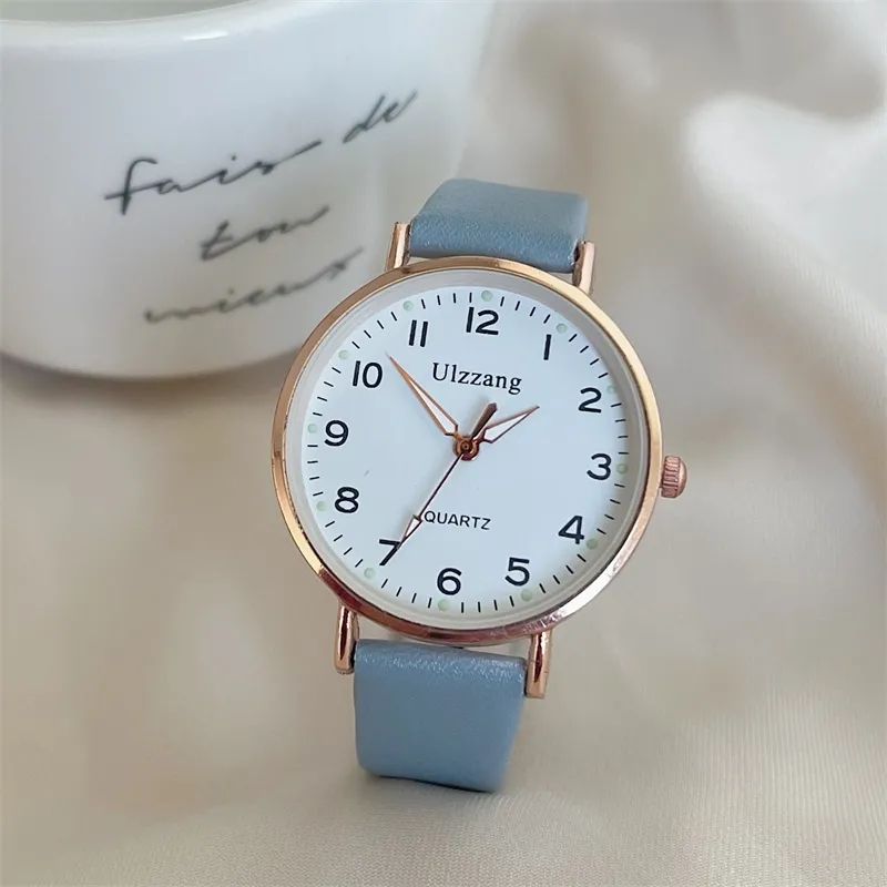 Montre analogique pour étudiants design simple et élégant_voghion.com