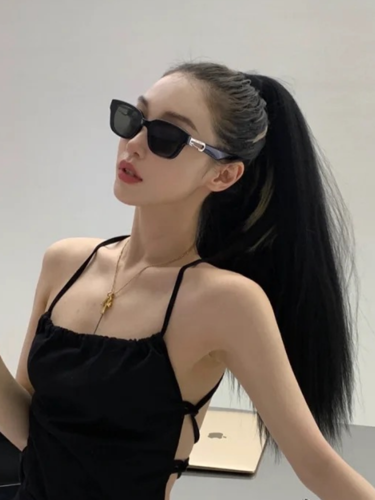 Gafas de sol para mujer forma cuadrada redondeada protección uv_voghion.com