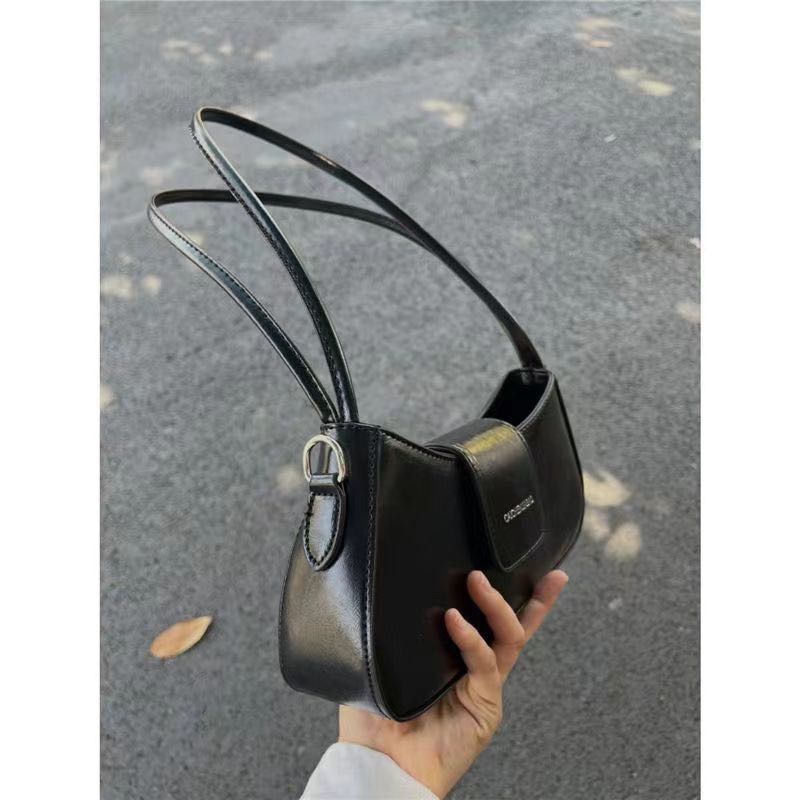 高級感中古包vintage復古手提包小眾腋下包通勤包百搭單肩斜挎包