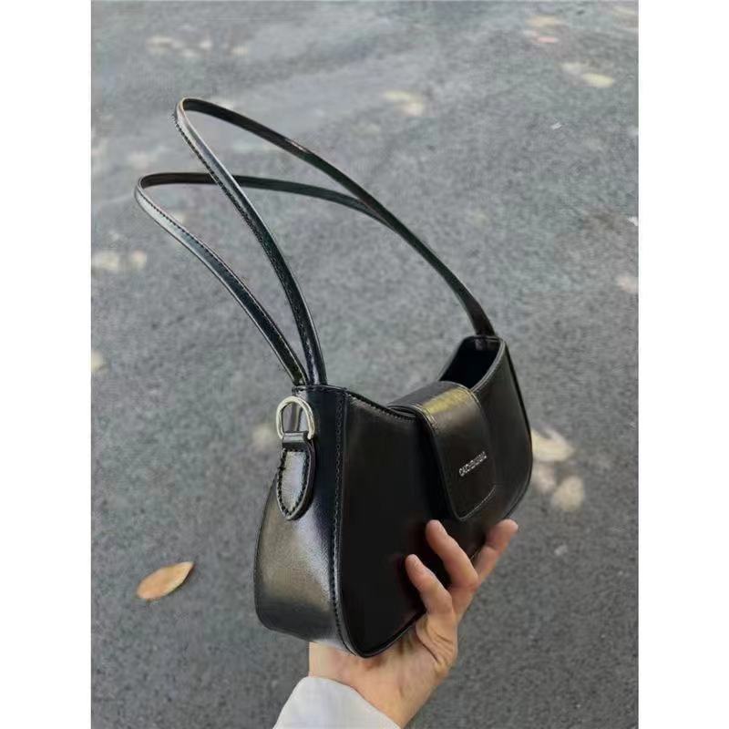 高級感中古包vintage復古手提包小眾腋下包通勤包百搭單肩斜挎包