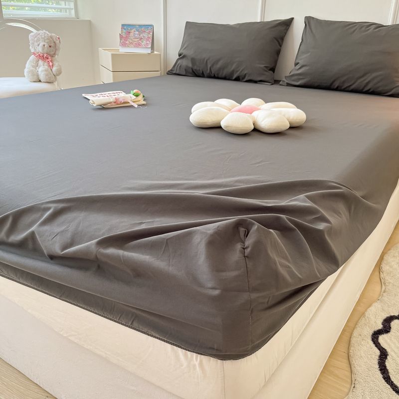 家用水洗棉保护罩套全包防滑ins加高单件床笠三件套1.8米2米夏天