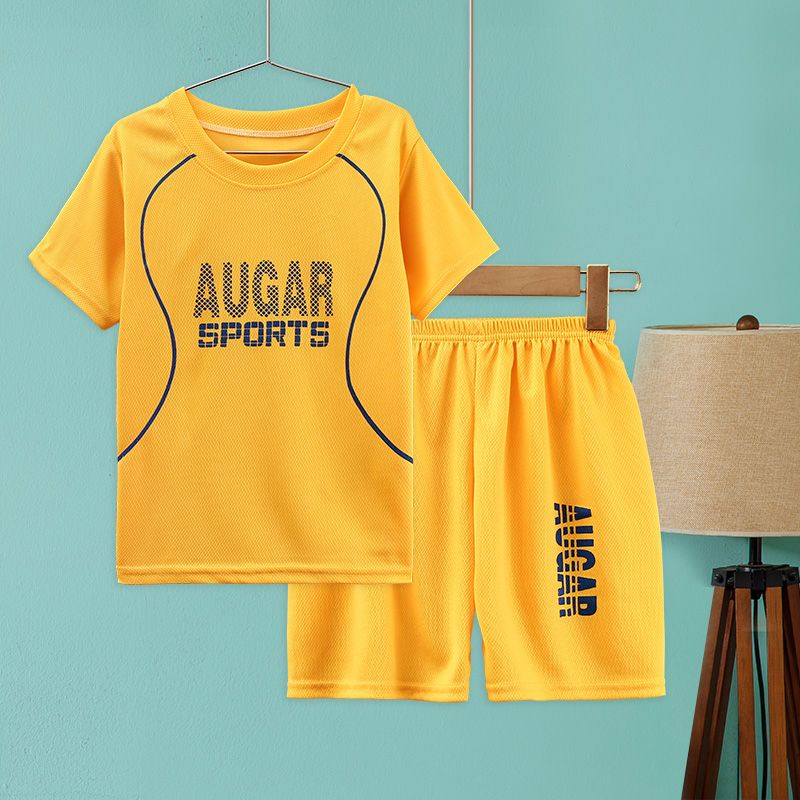 儿童球服套装篮球服儿童男童运动服中大童篮球服短袖儿童夏季速干