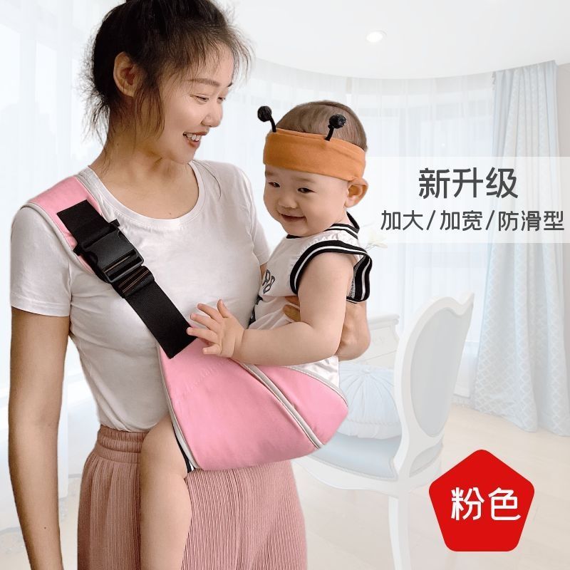 Baby outing multifunctional simple four-season carrier child carrier front-embracing child baby waist stool holding baby artifact