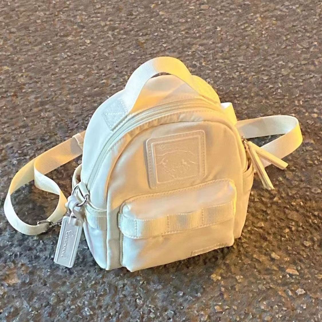 Small Milk Bag Backpack Student Commuting Small School Bag Women 2023 New Casual Exquisite Small Cute Backpack