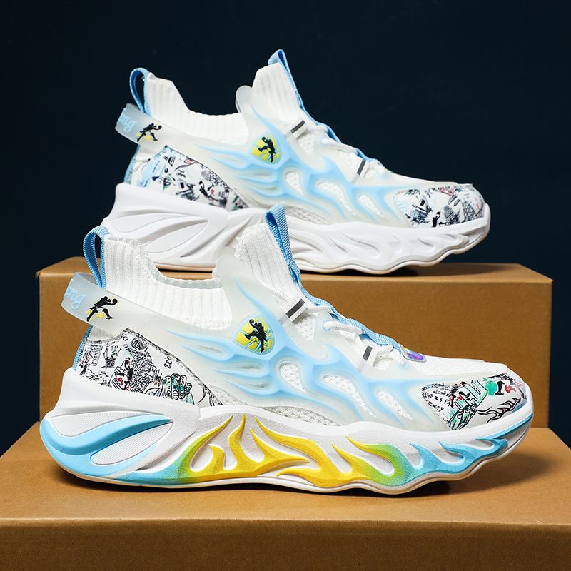 Tendenza scarpe sportive nuove per uomo autunno 2023 Scarpe versatili per ragazzi delle scuole medie leggere, resistenti e inodore_voghion.com