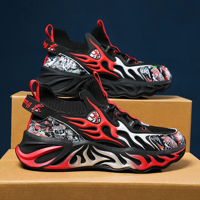 Tendenza scarpe sportive nuove per uomo autunno 2023 Scarpe versatili per ragazzi delle scuole medie leggere, resistenti e inodore_voghion.com